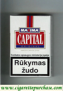 Capital Maxima Original cigarettes American Blend